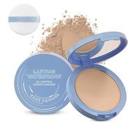 Face Powder - Lasting Waterproof Oil Absorbing Pressed Powdercompact, Brighten Your Complexion, Available in 8 Different Shades (02 Natural Beige)