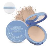 Face Powder - Lasting Waterproof Oil Absorbing Pressed Powdercompact, Brighten Your Complexion, Available in 8 Different Shades (03 Dark Complexion)