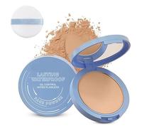 Face Powder - Lasting Waterproof Oil Absorbing Pressed Powdercompact, Brighten Your Complexion, Available in 8 Different Shades (05 Soft Honey)