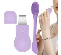 Face Scraper Tool, Pore Spatula for Nose, Stainless Steel Whitehead Cleaning Tool Ergonomic Handle, Facial Scraping Women, Daily Face Cleaning with Portable Design, Travel for Men & Women