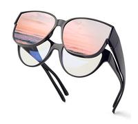 Face Shadow Superpuestas Gafas de Sol Grandes Polarizadas Hombre y Mujer Montura Ultraligera Ideal para Running, Conducción y Deportes