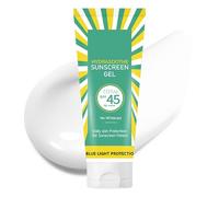 Face Sunscreen, SPF 45 P 50ml Broad Spectrum Gel with Water Resistant Formula, Body Sun Cream with Skin Care Stylish, Summer, Home Accessories for Travel Commuting Beach Sports Use