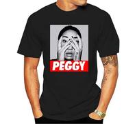 Face T Shirt Peggy gou Peggy gou DJ Peggy Gould House Music EDM tee Round Neck Unisex Tops Men's 100% Cotton Short-Sleeve T-Shirts XL