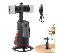 Face Tracking Tripod, 360 Degree Rotation Stand, Auto Motion Follow Holder, Smart Phone Recording Support, Hands Free Video Stand Device, Tripod for Live Streaming Selfie Recording Calls