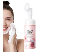 Face Wash Cleanser, Foaming Moisturizing Care, 120ml Gentle Skin Soft Texture, Daily Routine Aid with Compact Shape, Travel Organizer with Build, Beauty Option for Women Girls Ladies Mature Oily Dry