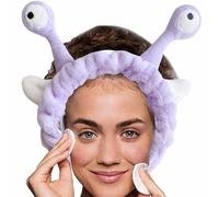 Face Wash Headband -Fashion Head Bands, Women's Hair | Women Cartoon Cute Coral Fleece Elastic Headband, Creative Hair Accessories for Washing Face Shower Sports Beauty , Sponge Make Up