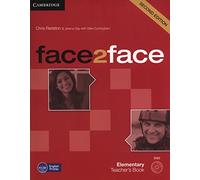 face2face 2nd Elementary Teacher's Book with DVD - 9781107654006 (CAMBRIDGE)