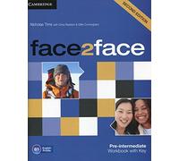 face2face Pre-intermediate Workbook with Key Second Edition