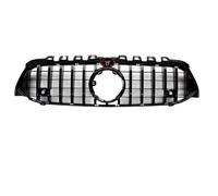 Facelift Para Benz Clase A W177 Rejilla Parrilla Delantera Frontal | A180 A200 GT Estilo Deporte Parachoques Delantero Parrilla Entrada Malla Rejilla Tuning Trim Refit(Black-Hole)