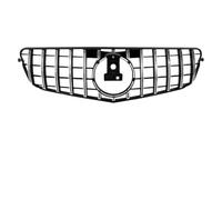 Facelift Para Benz Clase C W204 Rejilla Parrilla Delantera Frontal | Parrilla C204 S204 C180 C200 C250 C300 C350 Diamante Para AMG Para Parachoques Delantero Estilo GT(G-Silver)