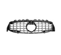 Facelift Para Benz Para CLA W118 Rejilla Parrilla Delantera Frontal | Para C118 CLA180 200 250 CLA45 2019 - 2023 Parrilla Delantera Coche Parachoques Estilo GT(Black and Silver)