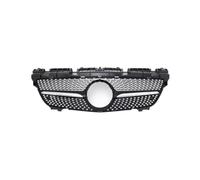 Facelift Para Benz R172 SLK Rejilla Parrilla Delantera Frontal | 11-15 Deporte Rejilla Radiador Delantero Parachoques Parrilla Capó Facelift Diamante GT Estilo Malla(Star Black)