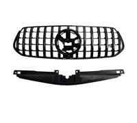 Facelift Para GLE Clase W167 Rejilla Parrilla Delantera Frontal | Para GLE350 GLE450 2024 2025 Edición Deportiva Rejilla Parachoques Delantero Capó(Black)