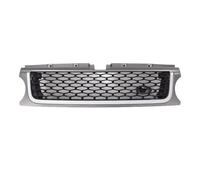 Facelift Para Land Para Rover Rejilla Parrilla Delantera Frontal | Para Range Para Rover Sport L320 Rejilla Parachoques Delantero ABS Estilo Coche Parrilla Malla(Black grey)