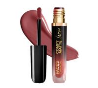 FACES CANADA - Lápiz labial líquido Comfy Matte Wow, Choco Couture 01, 3.8 ml, aplicación One Swipe, altamente pigmentado, cómodo de llevar, se desliza suavemente, de larga duración, a prueba de
