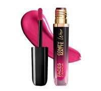 FACES CANADA - Lápiz labial líquido Comfy Matte Wow, Fuschia Fun 06, 0.11 onzas líquidas, aplicación One Swipe, altamente pigmentado, cómodo de llevar, se desliza suavemente, de larga duración, a