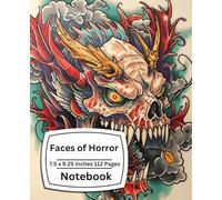 Faces of Fear: A Horror-Themed Notebook for Thrilling Journals and Sketches