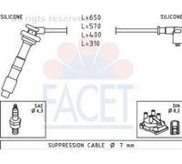 Facet 4.9658 Juego de cables de encendido