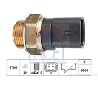 Facet 7.5287 Interruptor de temperatura, ventilador del radiador