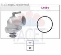 FACET Termostato, refrigerante para OPEL: Astra, Zafira (Ref: 7.8157)