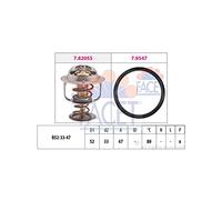 FACET 7.8205 Termostato refrigerante con junta 80°C Compatible con TOYOTA Yaris Hatchback P13, CITROËN C1 II PA, PS