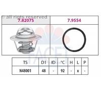 Facet 7.8207 Termostato, refrigerante