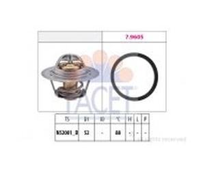 FACET 7.8312 Termostato refrigerante 88°C Compatible con LAND ROVER Freelander SUV L314, ROVER 75 RJ, MG MGF RD