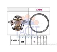 FACET Termostato, refrigerante para NISSAN: Micra, Note (Ref: 7.8787)