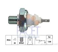 FACET Interruptor de control de la presión de aceite 7.0045 M10x1 Ancho de llave: 24 Compatible con VW Transporter T4 Bus 70B, 70C, 7DB, 7DK, 70J, 70K, 7DC, 7DJ GOLF II 19E, 1G1 GOLF III 1H1