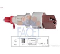 FACET Interruptor luces freno para IVECO: Daily & FIAT: Multipla & LANCIA: Ypsilon (Ref: 7.1157)