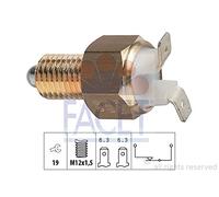 FACET Interruptor piloto de marcha atrás 7.6214 Medida de rosca: M12x1,5