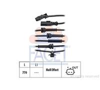 FACET Sensor ABS 21.0148 770mm Compatible con RENAULT KANGOO Express FW0/1 Kangoo 2 / Grand Kangoo KW, KW0/1 KANGOO Express FC0/1, MERCEDES-BENZ Citan Furgoneta W415 Citan Tourer/Familiar 415