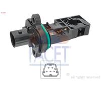 FACET Sensor De Flujo De Aire Para Opel Corsa D 1.4 1.2 1.0 Adam