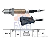 FACET Sonda lambda 10.7214 térmico Sonda plana Rosca engrasada 650 Compatible con FIAT PUNTO 188 STILO 192 MULTIPLA 186 STILO Multi Wagon 192 BRAVO I 182