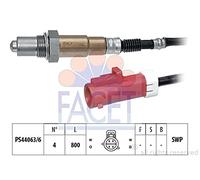 FACET Sonda lambda 10.7609 térmico Sonda plana Rosca engrasada después de catalizador 800