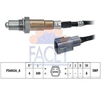 FACET Sonda lambda 10.8294 térmico Sonda plana Rosca engrasada 300 Compatible con TOYOTA AYGO WNB1, KGB1, CITROËN C1 PM, PN, PEUGEOT 107 Hatchback PM, PN