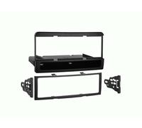 Fachada de radio de coche 1-DIN con bolsillo vacío compatible con Ford/Mazda/...