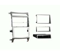 Fachada de radio de coche 2 DIN con bolsillo vacío compatible con Hyundai Ver...