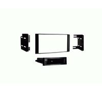 Fachada de radio de coche 2-DIN con bolsillo vacío compatible con Nissan Micr...