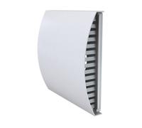 Fachada Exterior Lüftungshaube Tubo Cubierta Pared Tapa Protectora Salida 100MM