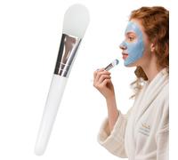 Facial Applicator Brush - Silicone Face Pack Tool, Mud Spatula, Soft Ergonomic Skin Scraper, Professional Skincare Detailer, Top Performance Beauty Accessory, Pink Small For Cream Gel
