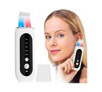 Facial Cleansing, Ultrasonic Skin Scrubber, Professional Spatula for Cleaning Blackheads, Grease, Deep Facial Peeling and Care