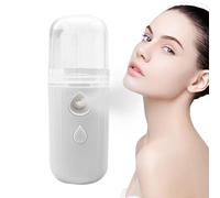 Facial Dusty-30 ml de tanque de agua visible, escultor facial, nano hidratante | Práctico vapor facial atomizable, atomitable, recargable con NE frío