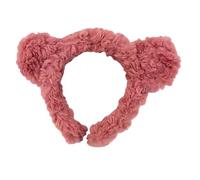 Facial Headbands Women - Cute Plush Headwear, Elastic Hair Band | Ear Shape Headband, Soft Plush Hair Holder Headbands, Spa Headband For Women Girls Ĥeadbands