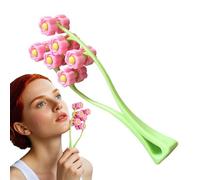 Facial Massager Tool - | Y-Shaped 3D Flower Roller, Manual Face Beauty Tool For Relaxation, Skin Care, And Anti-Aging, Home Spa Equipment For Women And Girls, Facial Massage Contouring Aid