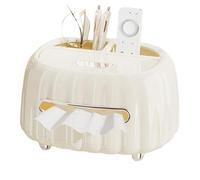 Facial Napkin Holder - Desktop Tissue Storage Cover, Rectangular Tissue Box Organizer Container | Paper Dispenser for Bathroom Countertop, Kitchen Table, Bedroom Vanity, Living Room Decor