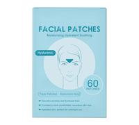 Facial Parches, Overnight Lifting and Hydrating Face Pads 3,94 x 0,39 x 5,91 pulgadas, Reutilizable Anti Furrow Patches for Forehead, Cheeks, Smile Lines, Travel Beauty Care