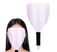 Facial Trimmer Baffle - ABS 32,5 cm, escudo de corte para barba, diseño flexible | Free Shaving Control, Hair Catch Guard, Grooming Splash Protector for Bathroom, Travel, Salon, Home