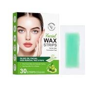 Facial Wax Strips - 30 Sheets Gentle Portable Fast Working Hair Remover | Women Face Hair Removal Wax Strips for Mom, Wife, Daughter, Girlfriend, Girls, Adults, Lovers, Family, Beauty Care Use