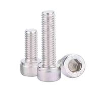 Fácil 20 tornillos de cabeza hueca hexagonal M5(M5x40mm)